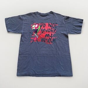 Invader Zim Shirt Mens L Do Not‎ Invoke My Wrath Vintage Y2K Nickelodeon